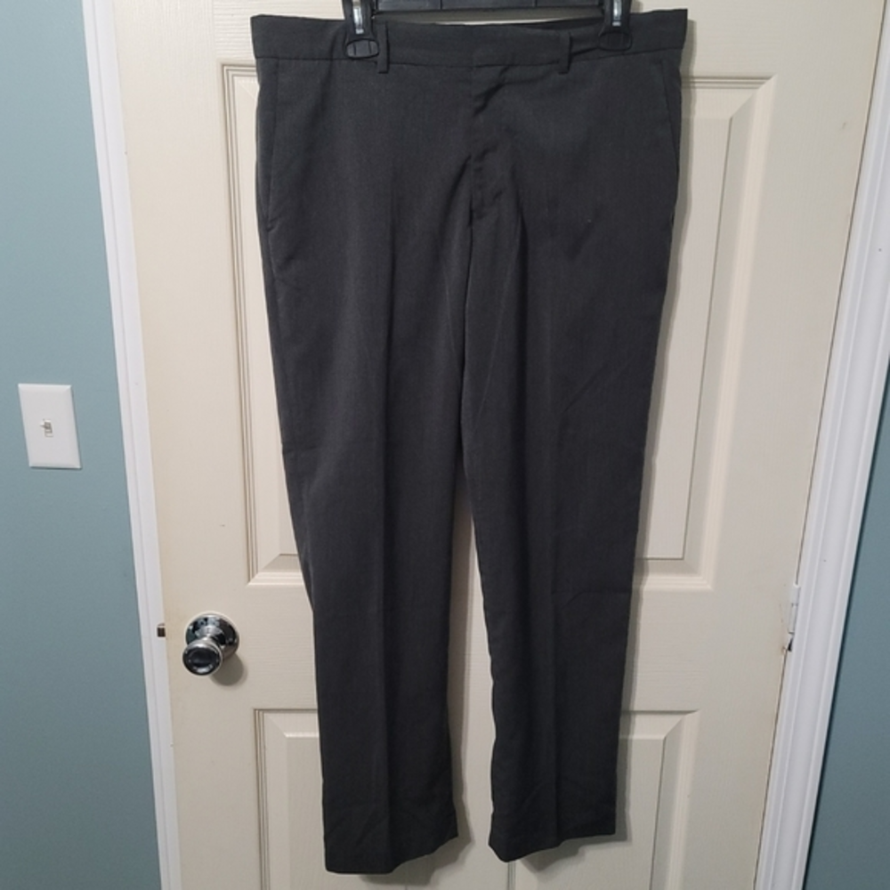 Michael Kors Men's Classic-Fit Dress Pants Gray 34‎ x 30